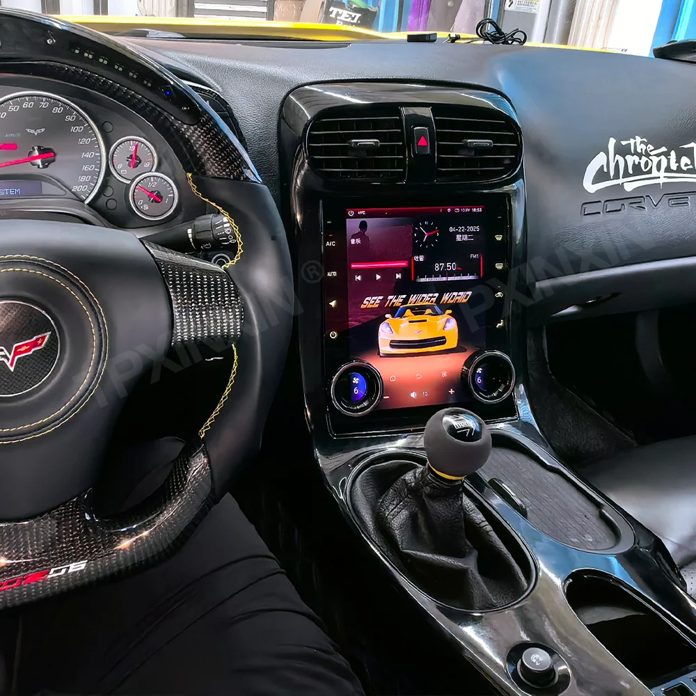 

Автомобильный мультимедийный плеер Android 14, для Chevrolet Corvette C6 2005-2013, Carplay, 10,4-дюймовый экран, GPS Navi, аудио, радио, головное устройство BT