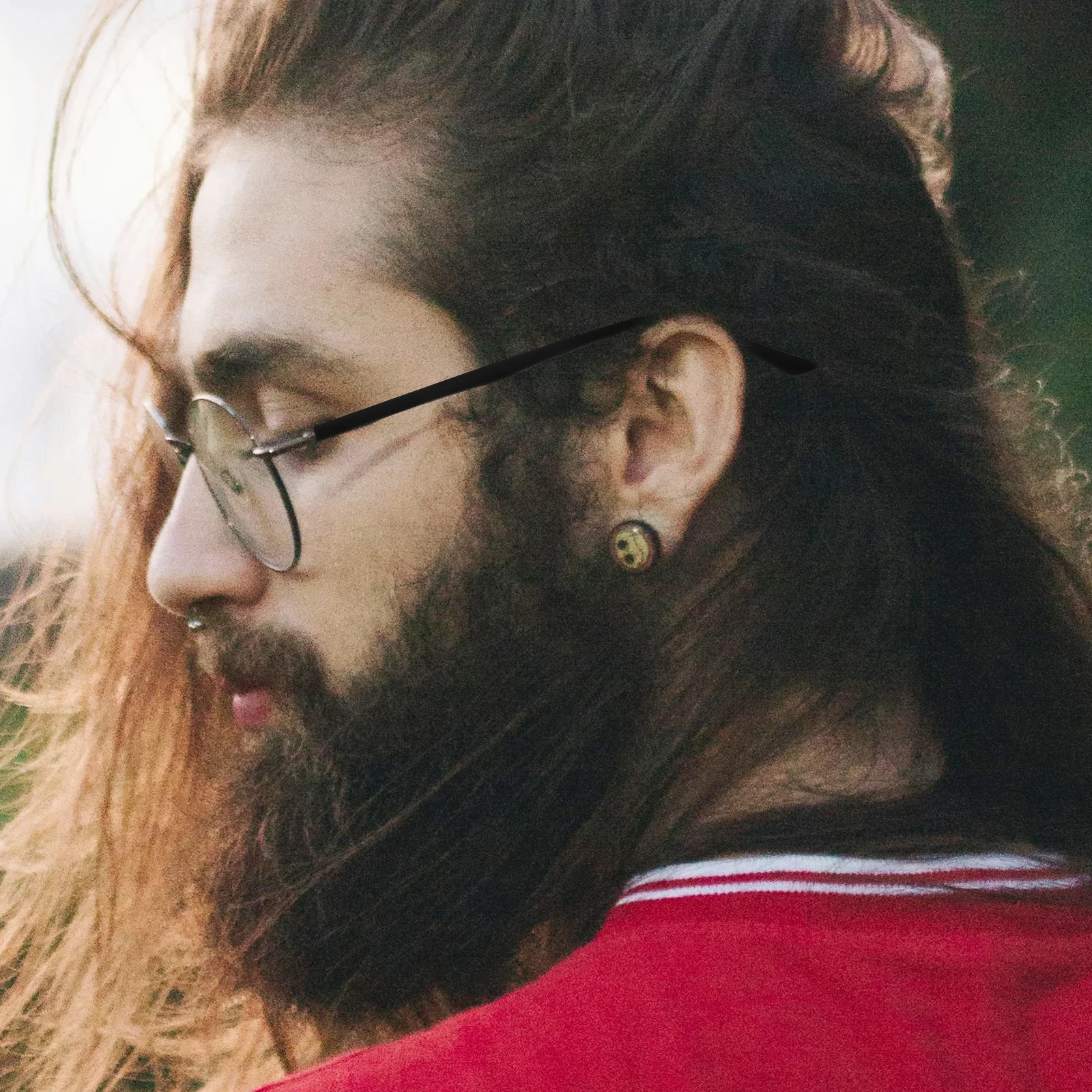 

1 Pair Crystal Glasses Temple Replacement Universal Fit For Eyeglasses Frames Lightweight Comfortable Design Daily Work Sports