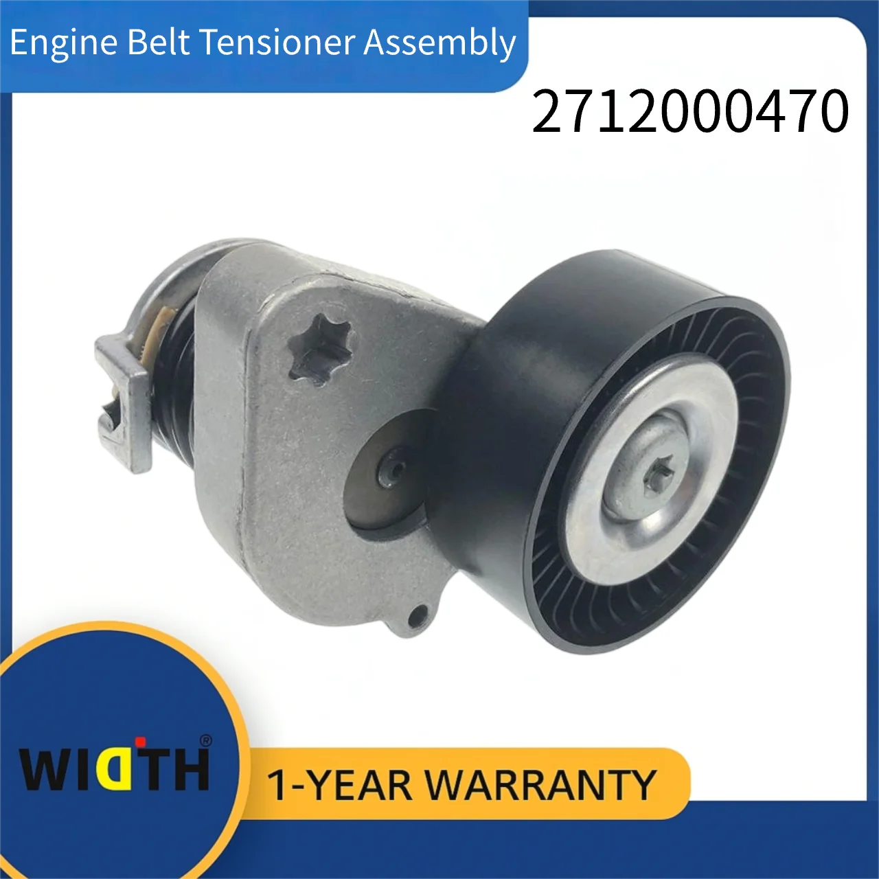 

2712000470 Engine Belt Tensioner Assembly for Mercedes-Benz C-Class E-Class CLK-Class SLK-Class 2003-2015 | OE Replacement