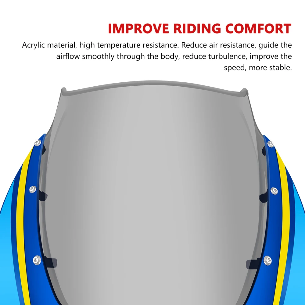 2024 XSR900 ملحقات الدراجة النارية غطاء الزجاج الأمامي للرأس الأمامي هدية الزجاج الأمامي لـ 2023 2022 XSR 900 2025 2024 #3