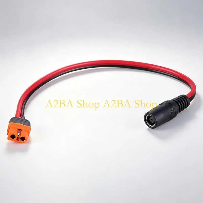 A2BA 14AWG XT60I to DC7909 Charging Wire for Solar Generator Input Use