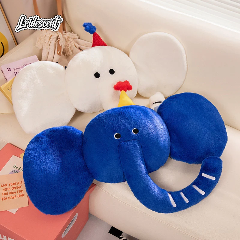 

Cute Elephant Plush Pillow Ideal For Home Sofas Office Seats Bedheads And Bay Windows A Cozy Decoration