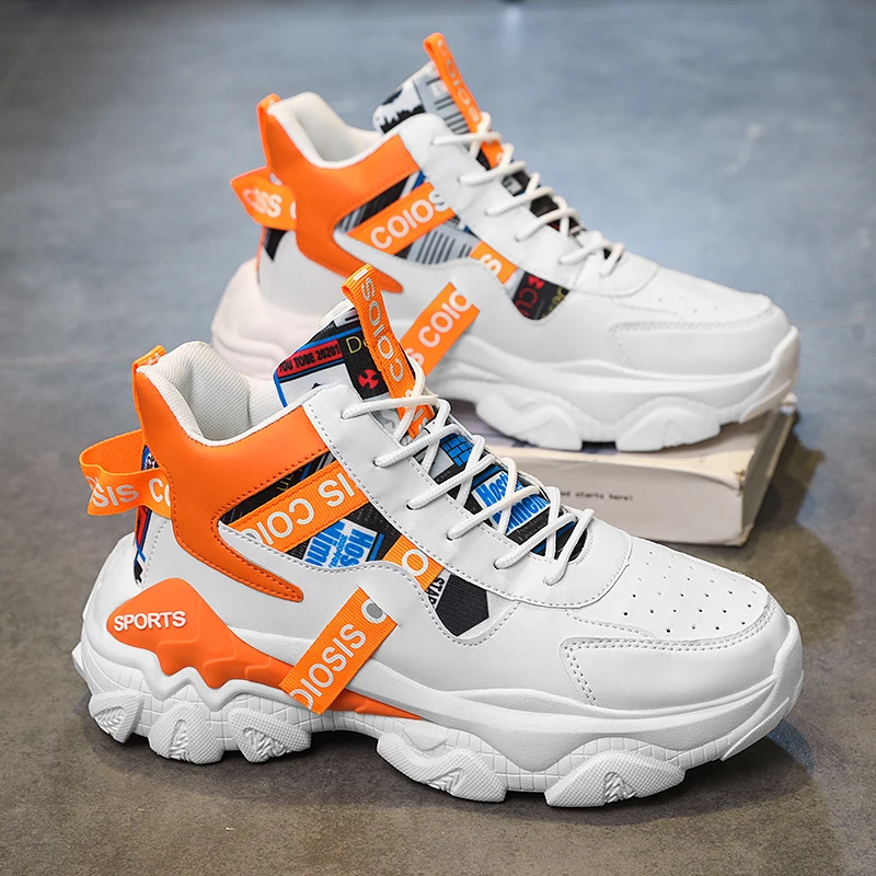 2025 New Arrival Hot Sale Good Quality Men Casual Shoes Fashion Male Sneakers Outdoor Keeping Warming High Top Sturdy Sole Class