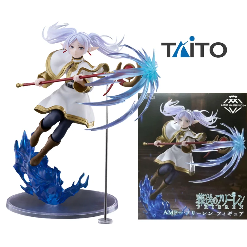 

In Stock Original TAITO Frieren: Beyond Journey's End AMP Frieren Anime Figure Birthday Present Model Doll Birthday Present Gift