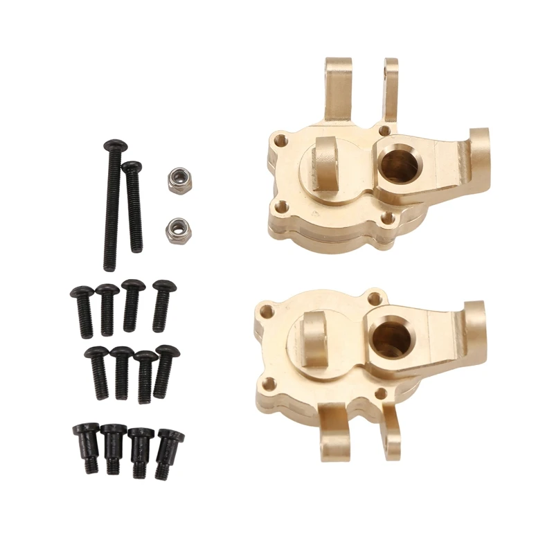 RC Car Upgrade Brass Front Steering Cup Kit For MJX H8H 1/10 YK4102 YK4103 YK4104 YK4106 YK4082 RC Car Upgrade Part