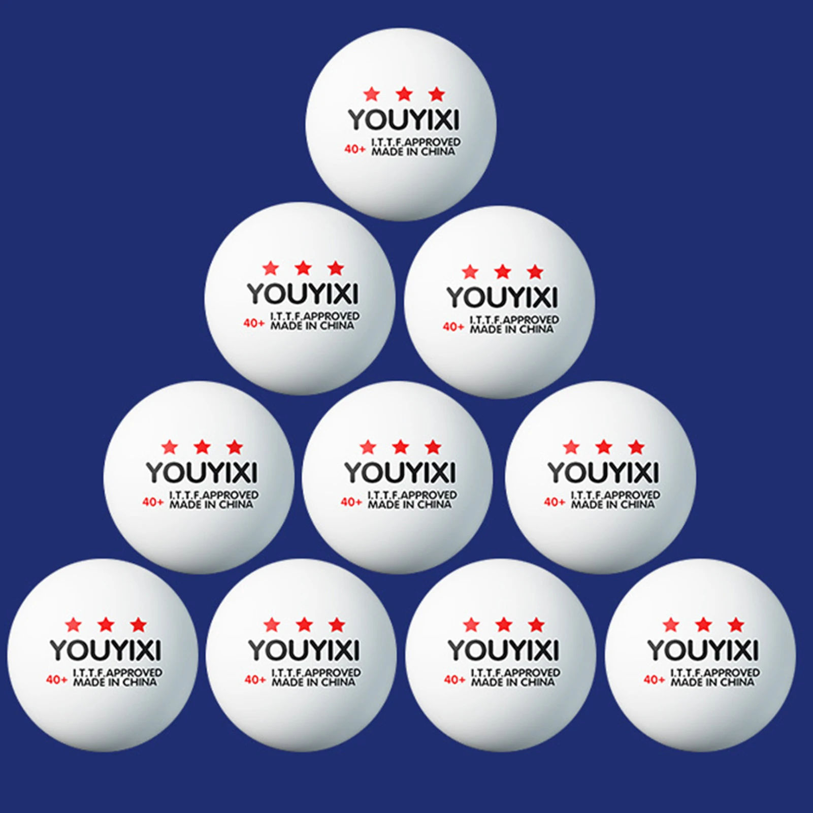 

Training Purpose Table Tennis Ball Yellow White Ping-pang Resin Ball for School Game Student Learning