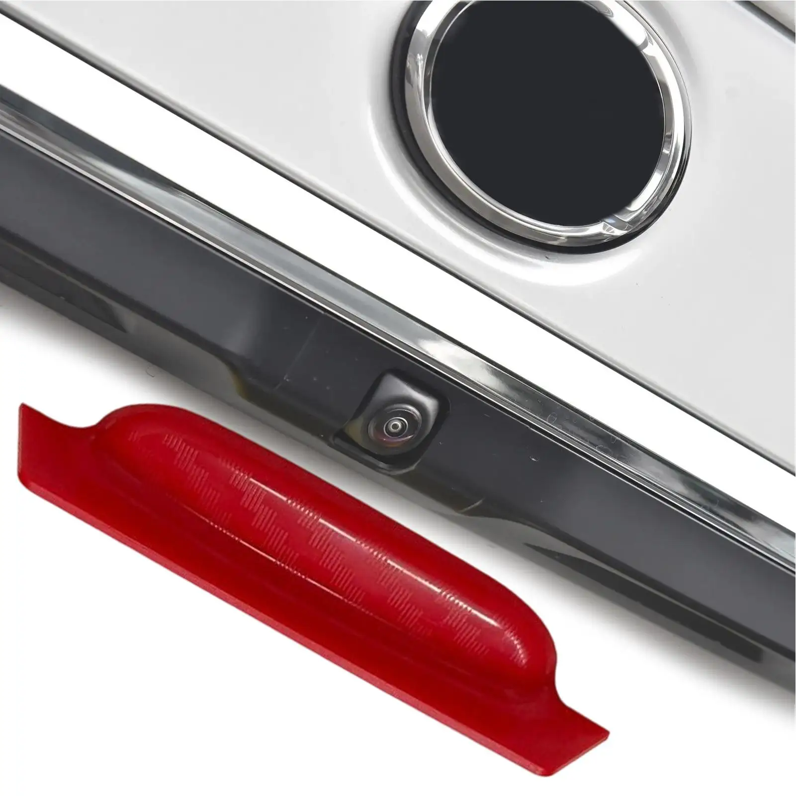 

Car Rear View Camera Cover Car Reversing Camera Protective Waterproof Baffle 2 Pieces Protective Automotive Exterior Accessories