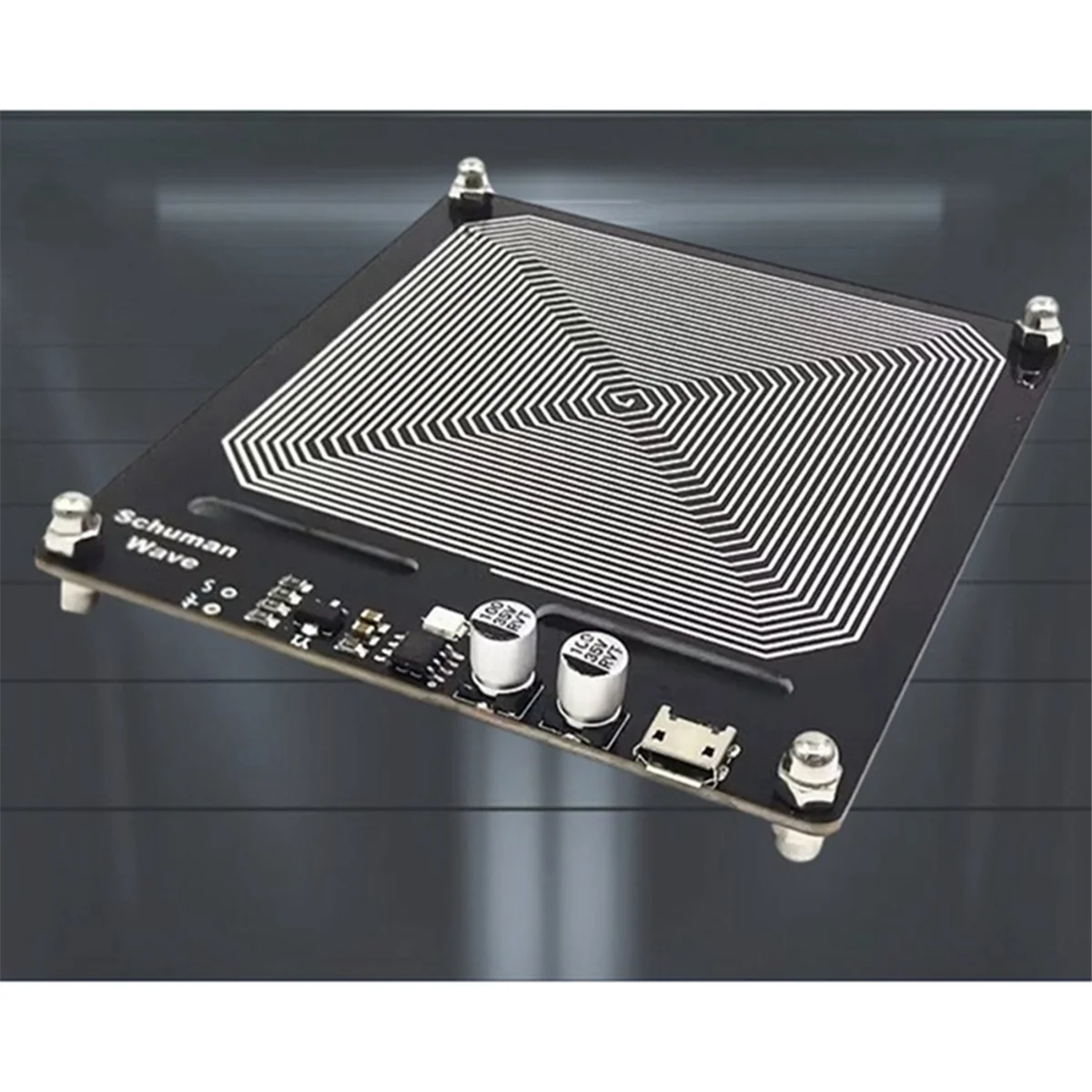 Schumann Wave Signal Generator com Case, 7.83Hz, Multifunções Módulo Gerador Pulso de Baixa Frequência