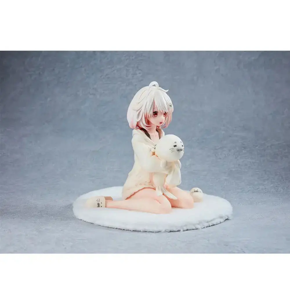 13CM Anime virtual anchor Figure Haruka Kneeling Animation Model Toy Gift Collection Decoration Ornaments PVC