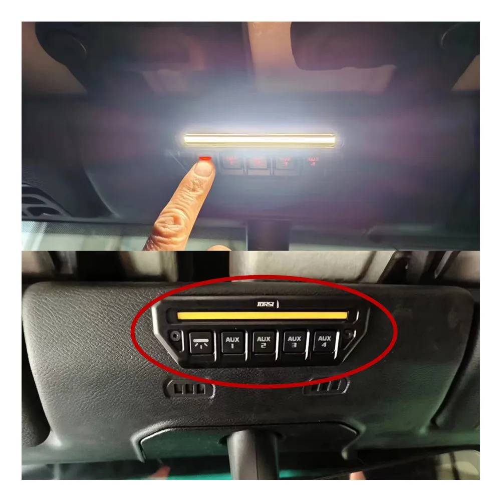 

Переключатель JL1309 с передним внутренним освещением для Jeep Wrangler JL 2018+ Gladiator JT 2020+, встроенный ABS