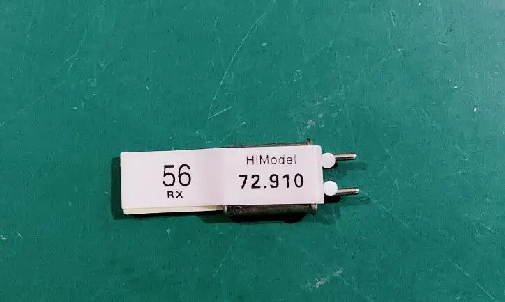 HiModel 72.910MHz Channel 56 FM 72mhz FUTABA-Compatible Receiver Crystal RX