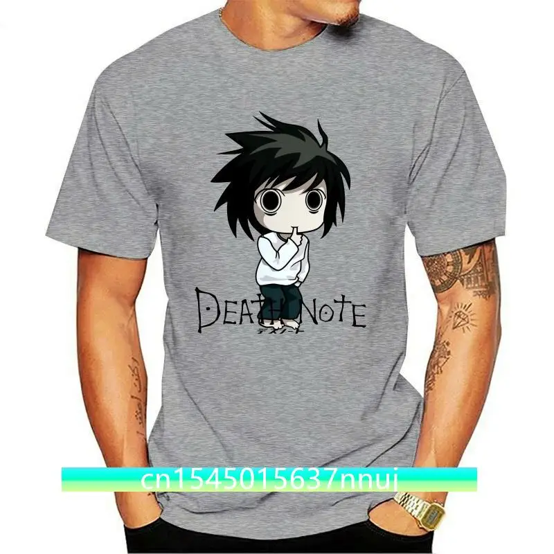 

New ryuk t shirt 2021 t shirt man death note tee shirts Short sleeve deathnote summer ryuuku (10)