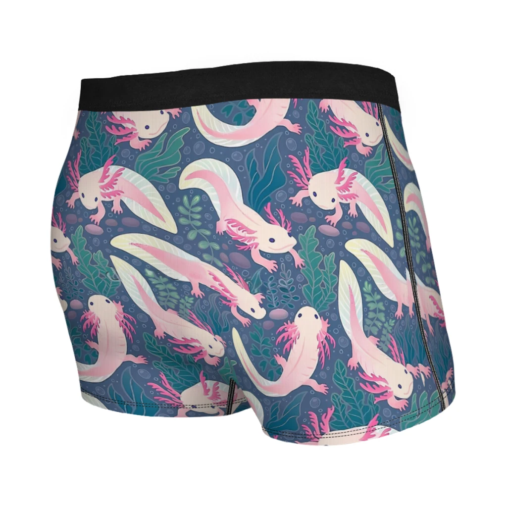 Axolotl Underpants Cotton Panties Man Underwear Print  Shorts Boxer