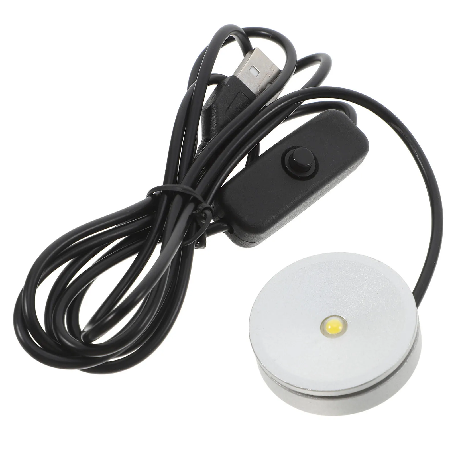 

LED Aluminum Ultrathin Floodlight 3W Neutral Diffuser Light USB Powered Desk Reading Under Cabinet Kitchen Lighting 4000k Mini