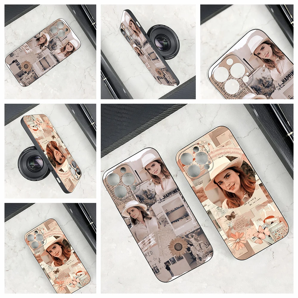 For IPhone 14PRO Wisdom and Beauty Phone Case for IPhone 13 11 12 14 Pro XR XS MAX 8 X 7 Plus SE 13 Pro Emma Watson Cover