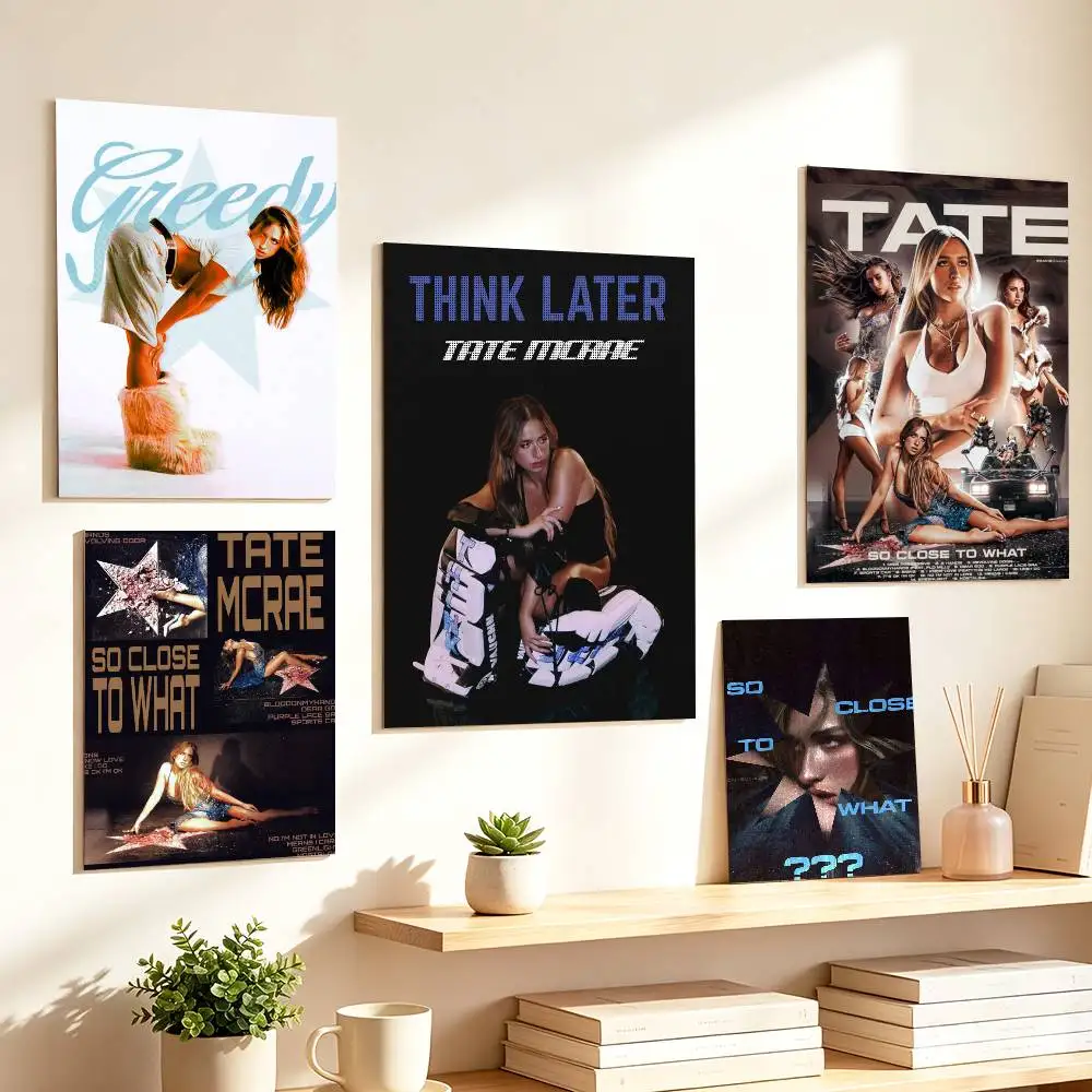 Pop Dance Tate M-McRae So Close To What  Poster HD Self Adhesive Waterproof Wall Art Ideal for Home Office Dorm Gift