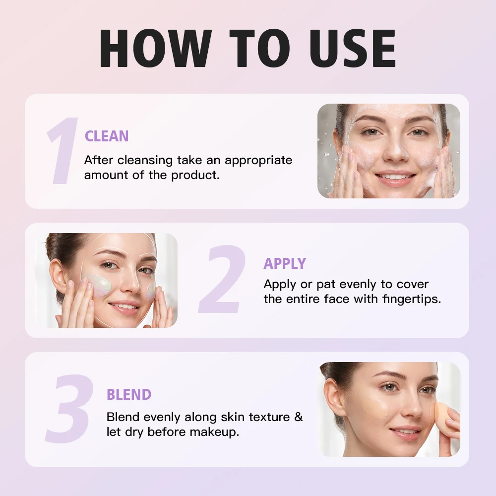 SPF 50 Primer for Face Before Makeup Sun 3 In 1 Color Corrector Face Primer Oil Control & Moisturizing Skin Tone Correcting