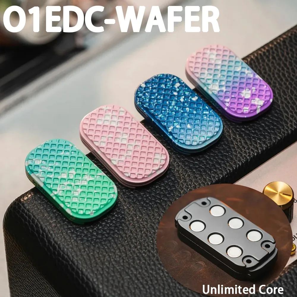 

Магнитные игрушки-спиннеры 01EDC WAFER Zirconium Unlimited Core Fidgets Slider