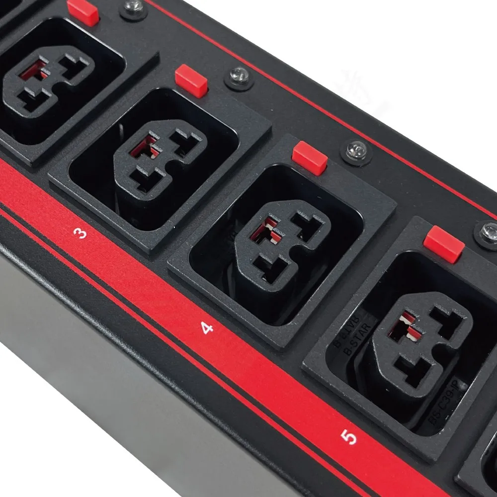 

Metered PDU Intelligent Power Distribution System for Server Rack
