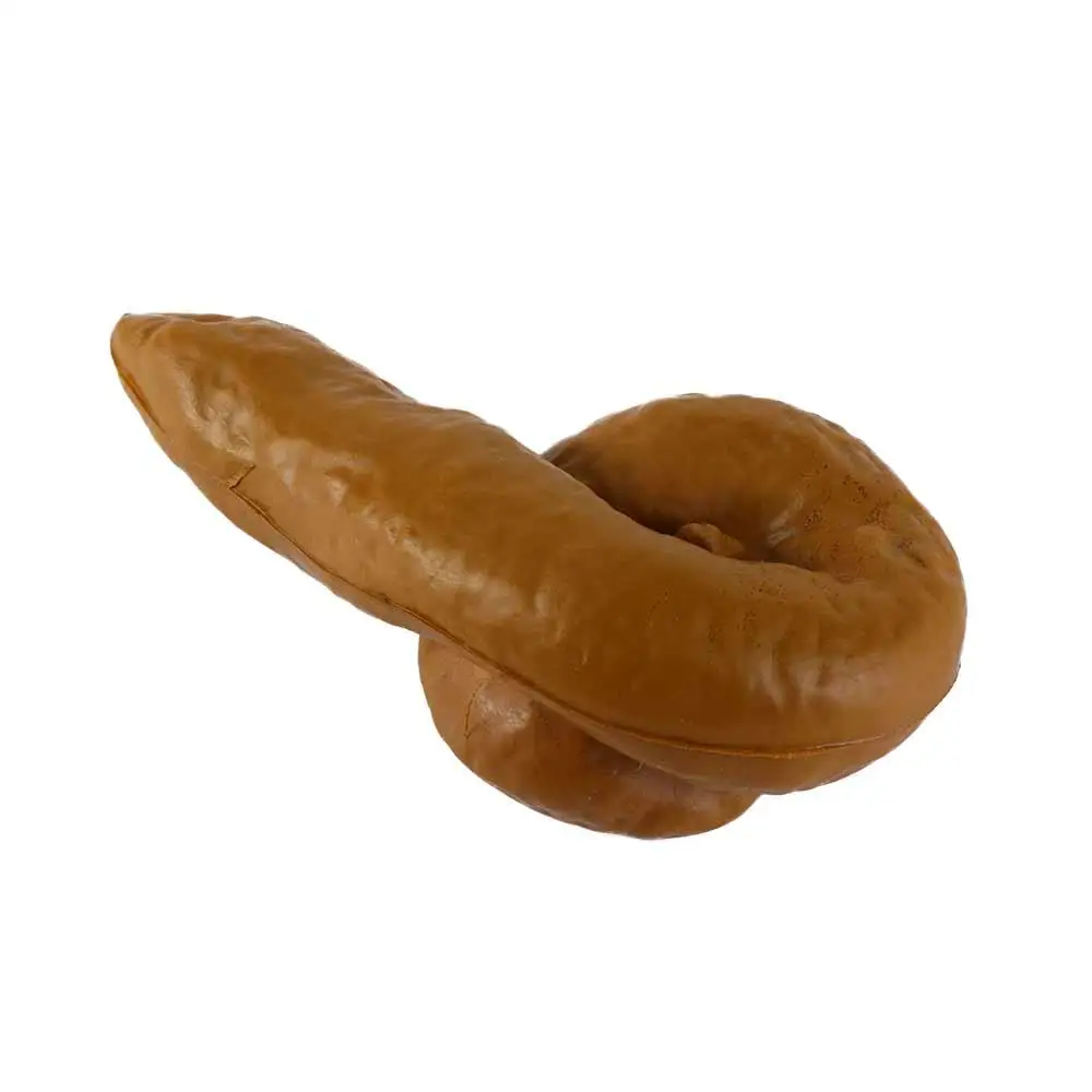 Prank Fake Crap Poo Gross Joke Dirty Trick novità mosche divertenti su Turd Prop disgustose esche realistiche giocattoli di merda finta