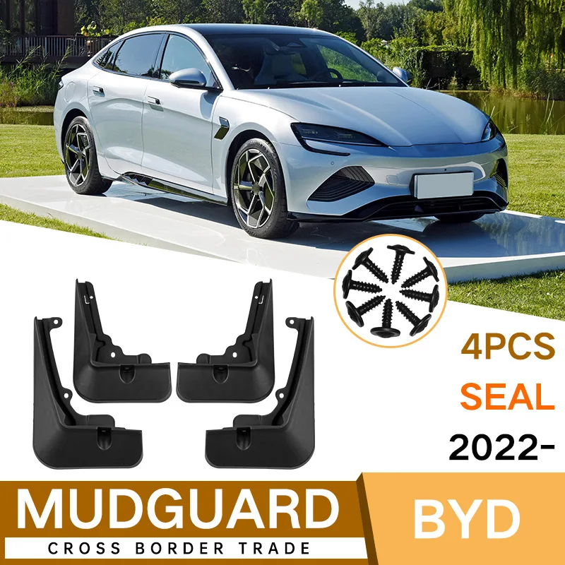 

For Byd Seal 2022-2023 Car mudguard decorative panel, tire mudguard, wheel hub mudguard Beautify car wheels auto parts