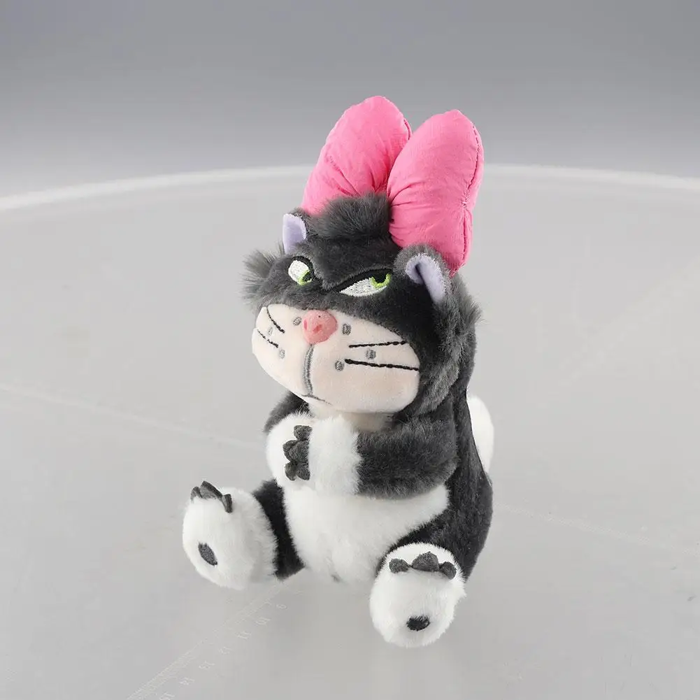 Cute Plush Kitten Car Ornaments Auto Interior Easy Installation Decorative Embellishments Plush Toys Personalized Auto Interior
