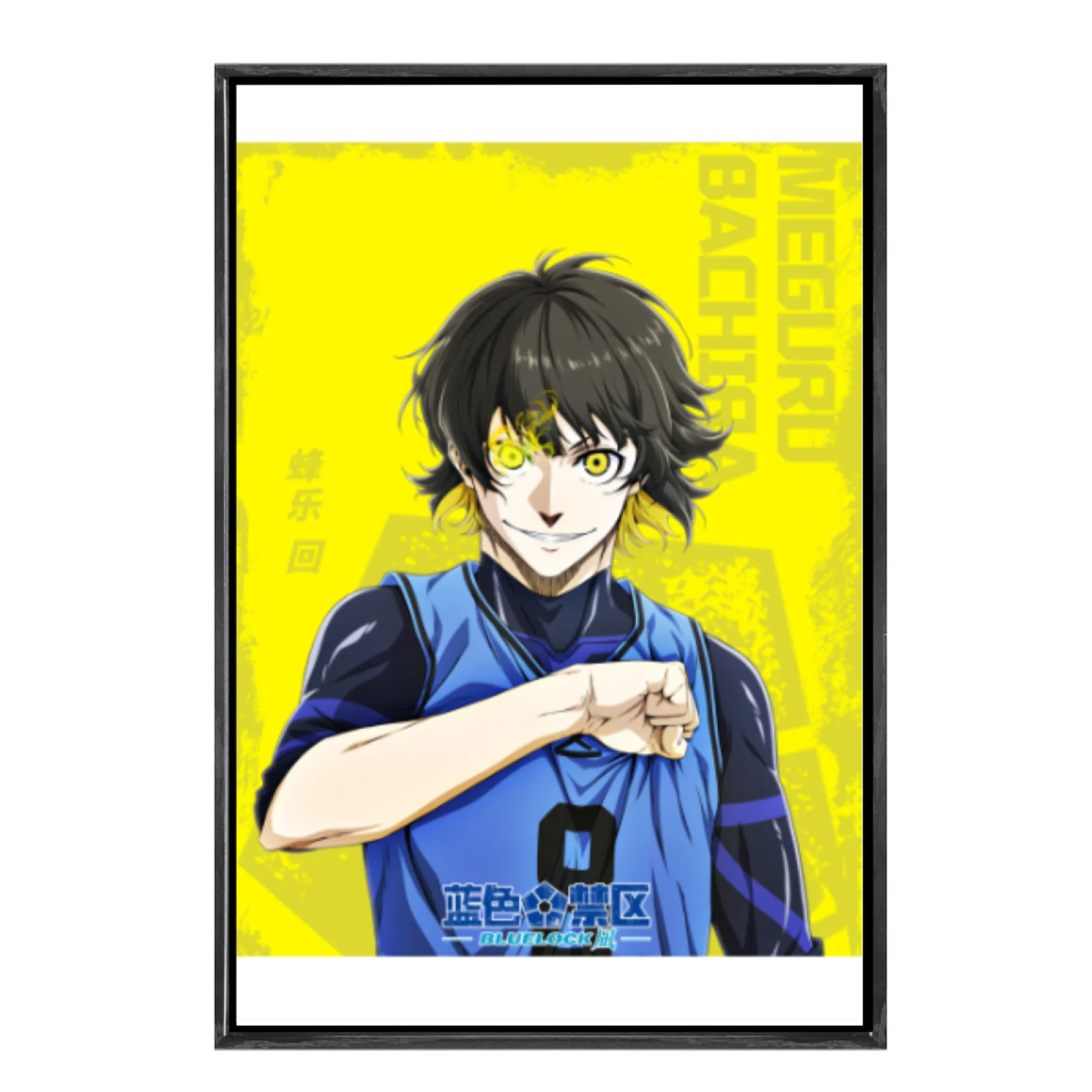 

Japanese Manga Multi-Size Canvas Poster Double Framed Wall Art,Blue Lock Home Decor for Living Room Bedroom