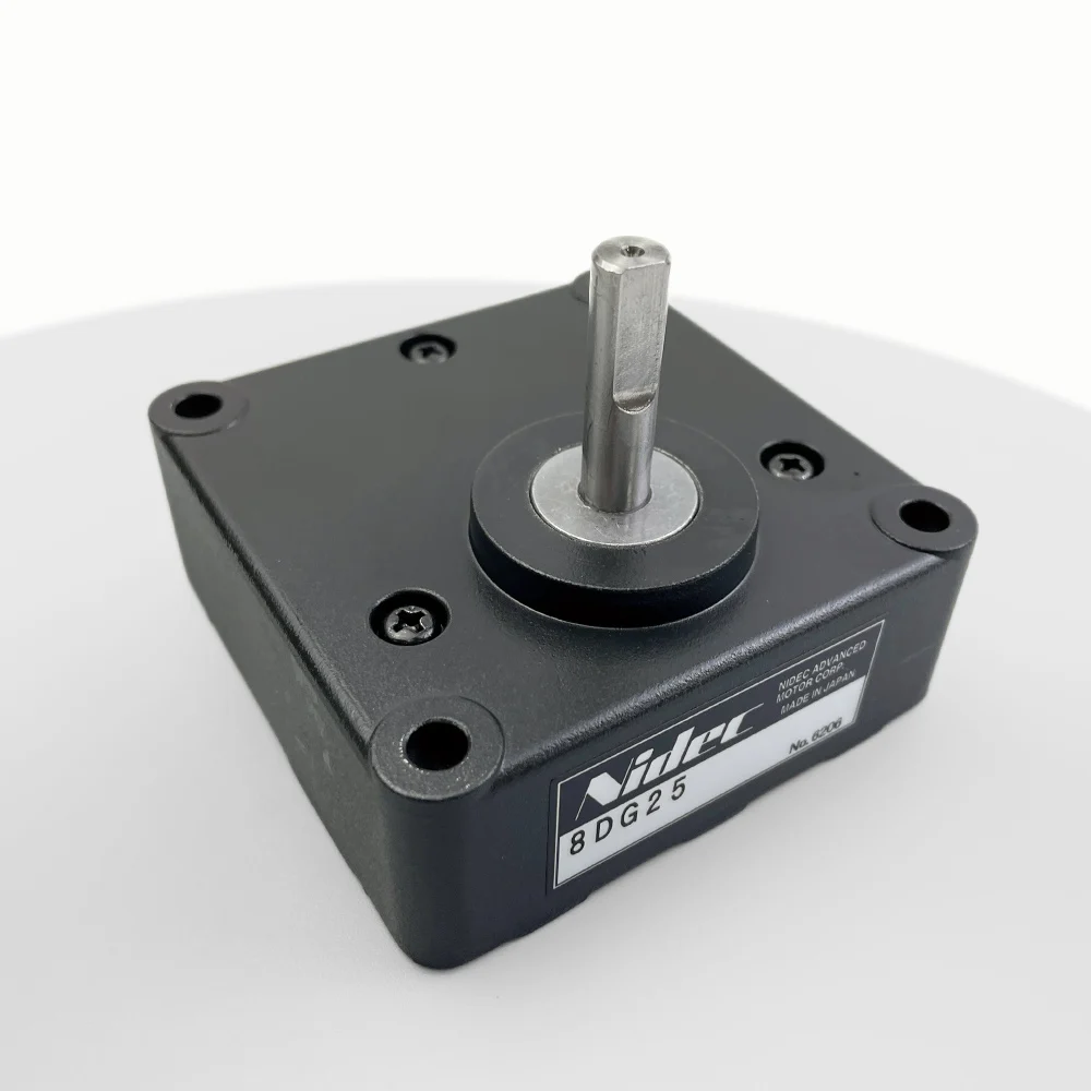 Gearhead for DC Motors Nidec Gearbox Model 8DG25 25:1 Reduction Ratio Made in Japan