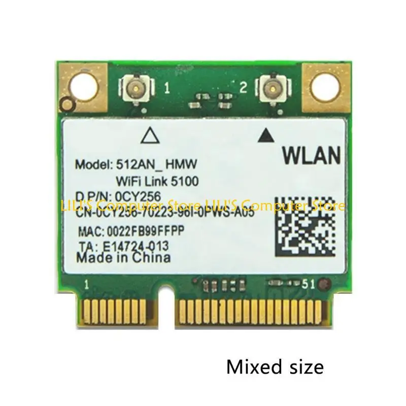 A52B Adapter for 5100AGN 512AN Desktop Computer Wireless DUAL-BAND 2.4/5GHz