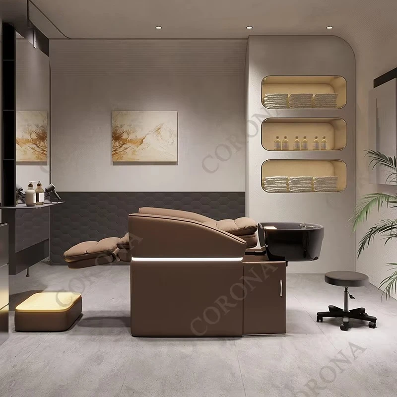 

Кресла для отдыха с подставками для ног для салонов и барбершопов