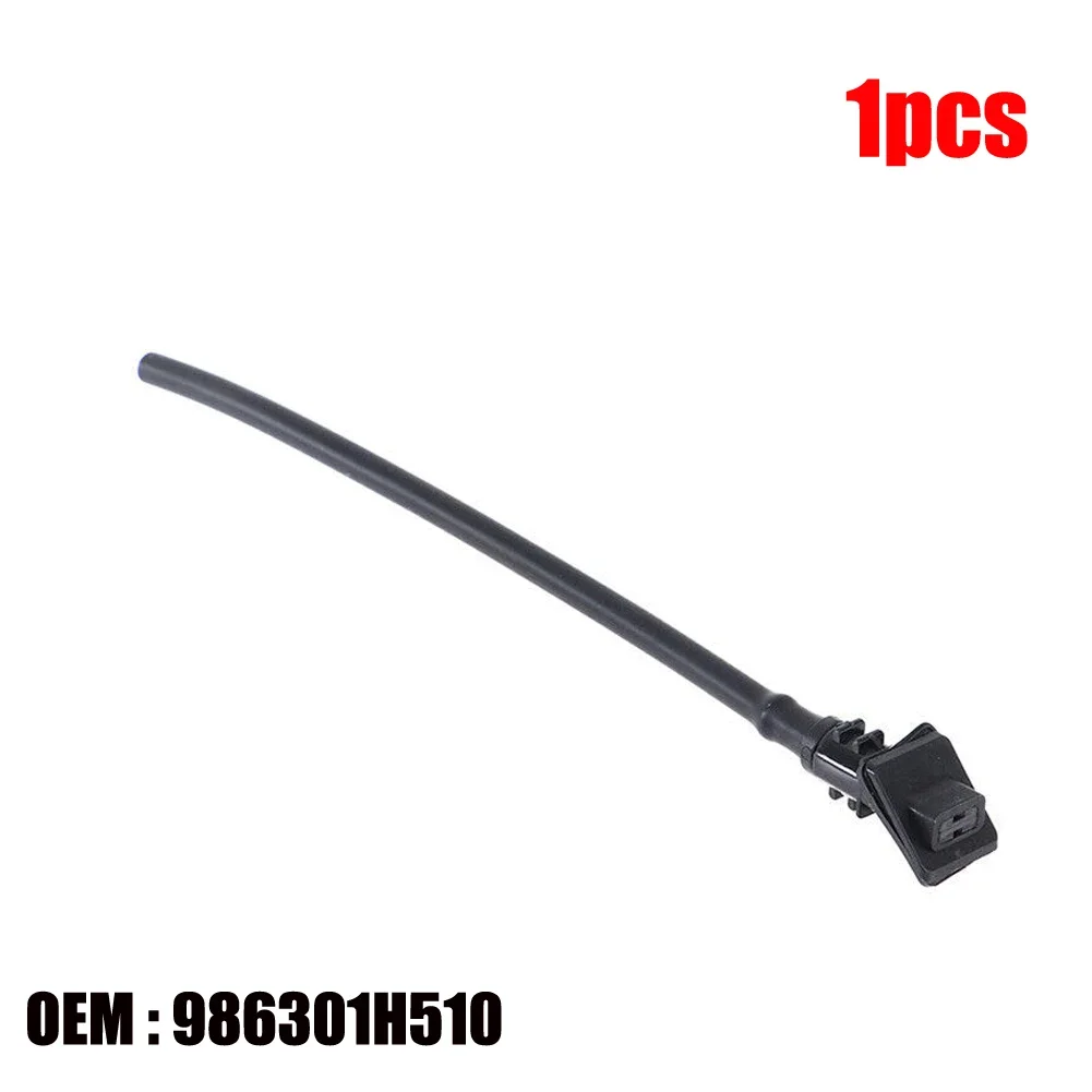 

Hot Sales High Quality Useful Windscreen Washer Jet W/Tube 986301H510 ABS Plastic Accessories Black Washer Nozzle