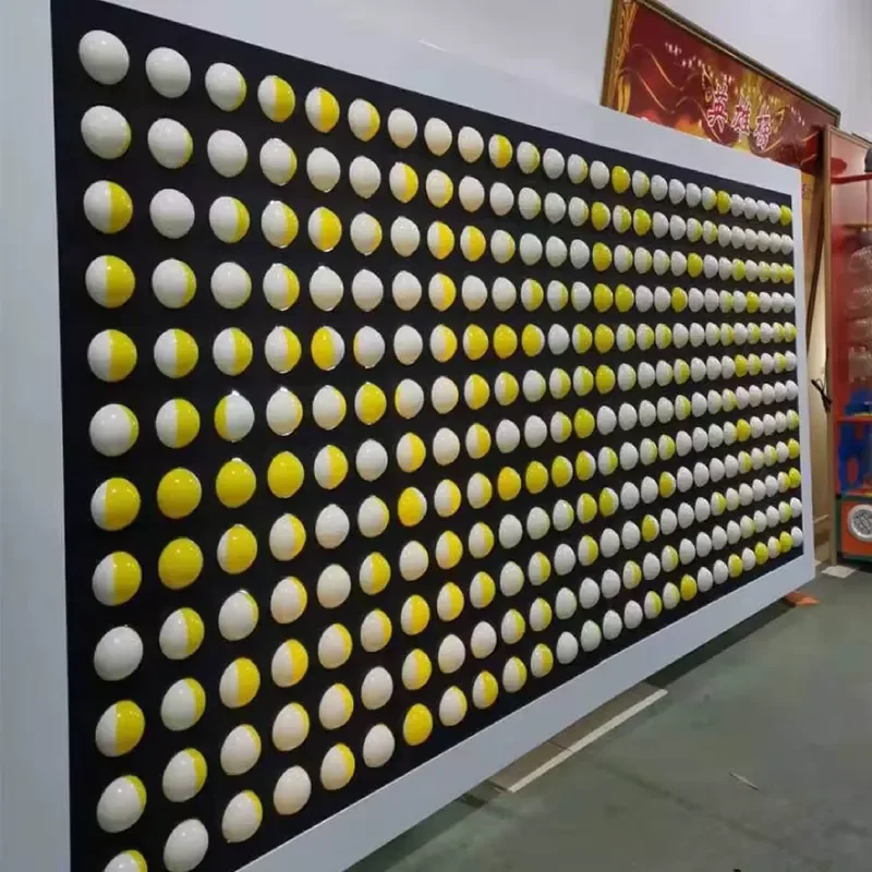 Customized Color Size Playgrounds Parks High Quality Touching Ball Wall for Kids