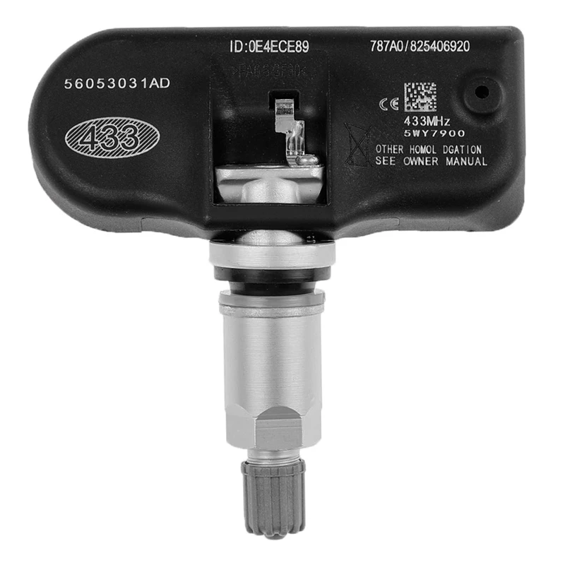 New 56053031AD Tire Pressure Monitoring Sensor 433 TPMS For Chrysler 200 300 Sebring Dodge Avenger Caliber Journey Grand Caravan
