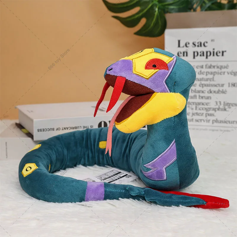 New Pokemon Plush Seviper Animal Snake Stuffed Toy Cartoon Peluche Dolls Christmas Gift Soft Stuffed Toys 88cm