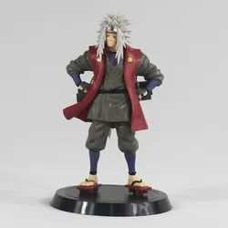 19cm NARUTO Anime Figure Jiraiya PVC Action Figure Teacher Orochimaru Kakashi Sasuke Collectible Model Toys