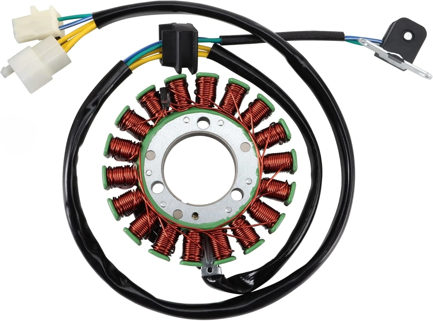 Sostituzione magnete statore 18 bobine 5 fili per For Suzukj 1982-2001 GN250 1997-2016 TU250 OEM 32101-38302