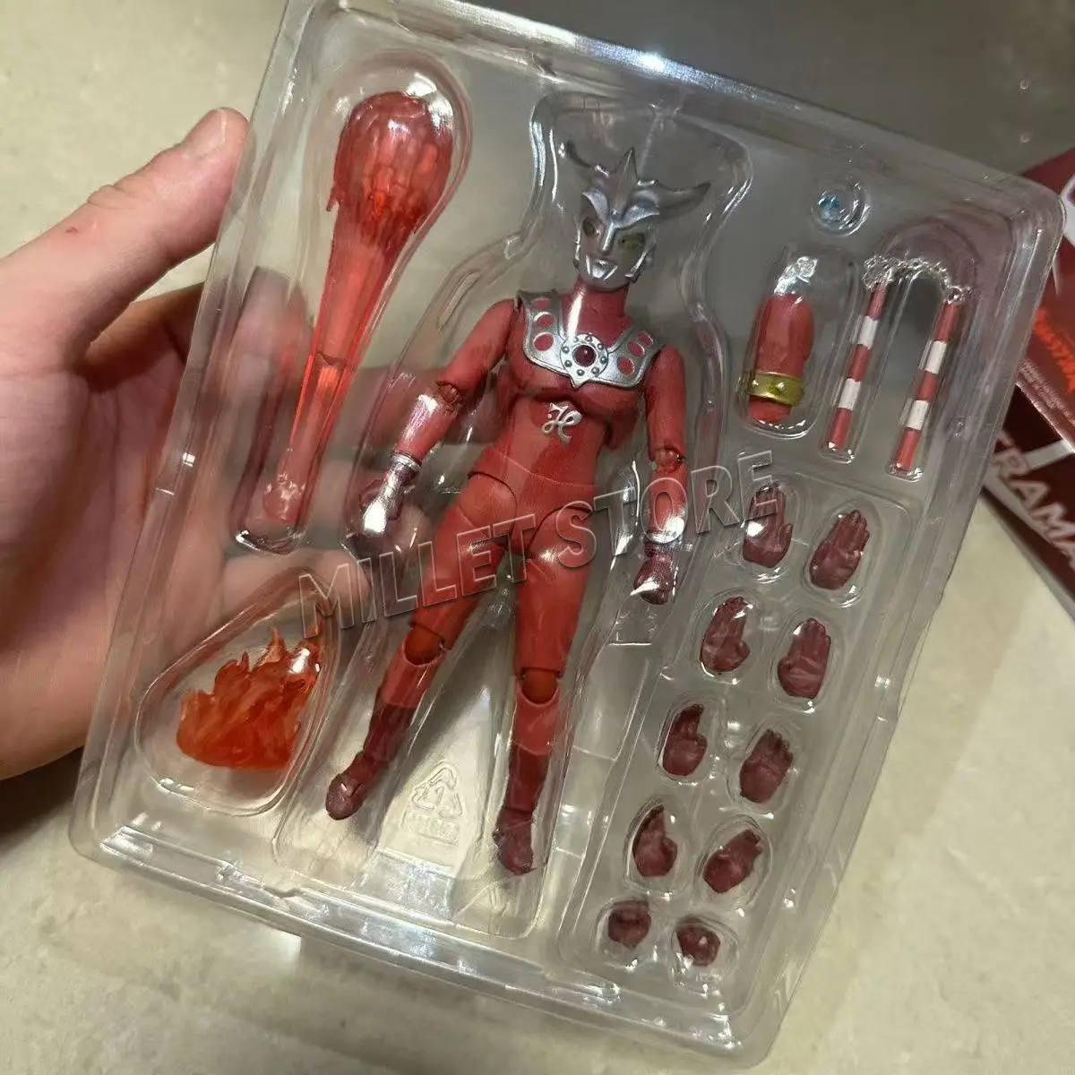 En stock: Capa de tercera marca para KO SHF Leo Ultraman Showa L77 Leo Brothers