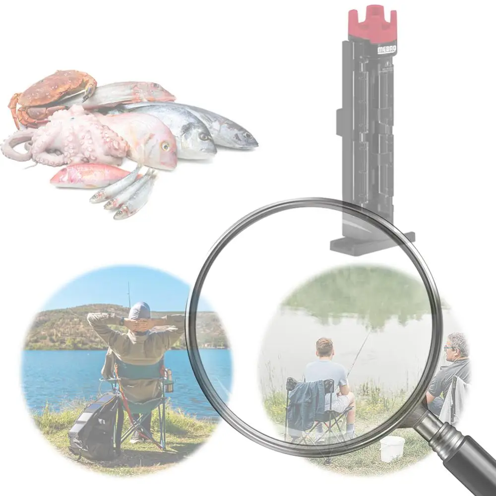 

Портативная подставка для удочек, пластиковый держатель для удочек, регулируемый кронштейн для удочек, аксессуары для рыболовных снастей