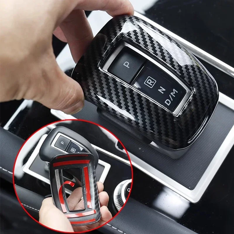 

1PCS ABS Carbon Fiber Style Car Gear Cover Trim Accessories for Mitsubishi Outlander 2023，Auto Parts