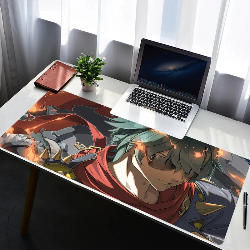 

Mouse Pad Computer Gamer PC Accessories Rubber Non Slip Desk Mat HD Zenless Zone Zero Lighter Mousepad Laptop Gamer Keyboard Pad