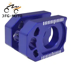 Motorcycle CNC Rear Chain Adjuster Axle Blocks For YAMAHA YZ 125 250 250F 450F 125X 250X 250FX WR 250F 450F 250R F X FX WR R