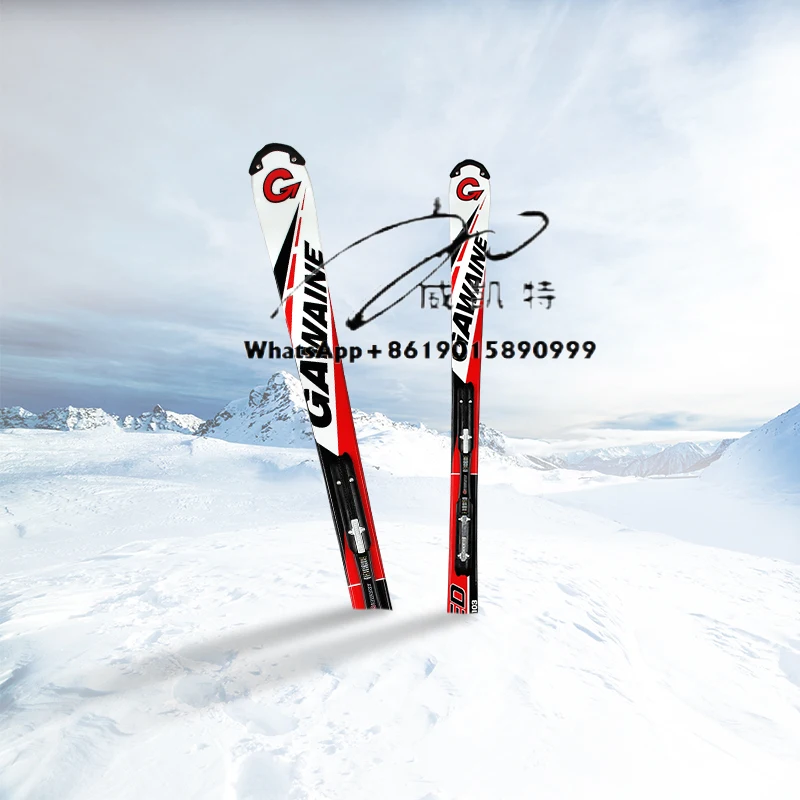 

OEM Professional Fiberglass Wood Core Mountain Alpine Ski for Winter Sport