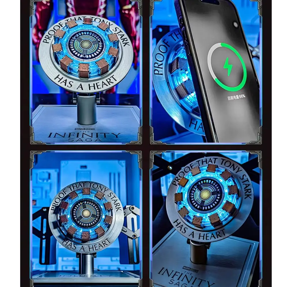 Беспроводное зарядное устройство HIPLAY Killerbody Marvel Iron Man Arc Reactor KB20104