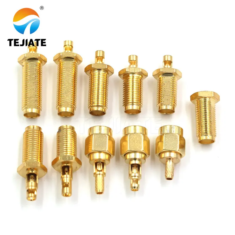1PCS SMA-KY 1.78 connector RG178 Calbe wireless RF coaxial connector 11MM-17MM open outer stem inner hole