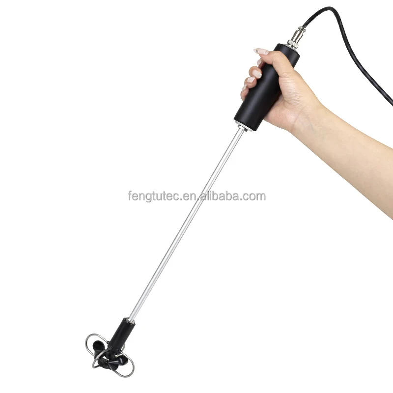 2025 Portable Water Current Meter River Current Water Velocity Portable Flow Meter Hand-held Current Meter