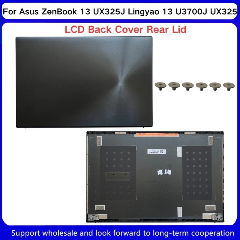 

Новинка для Asus ZenBook 13 UX325J Lingyao 13 U3700J UX325, задняя крышка ЖК-дисплея, задняя крышка, черный корпус