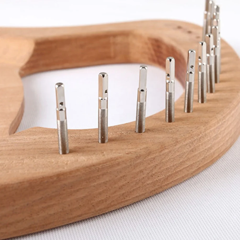 

12 Pcs Lyre Replacement Tuning Peg Fastening Nails Musical Instruments Metal Pin