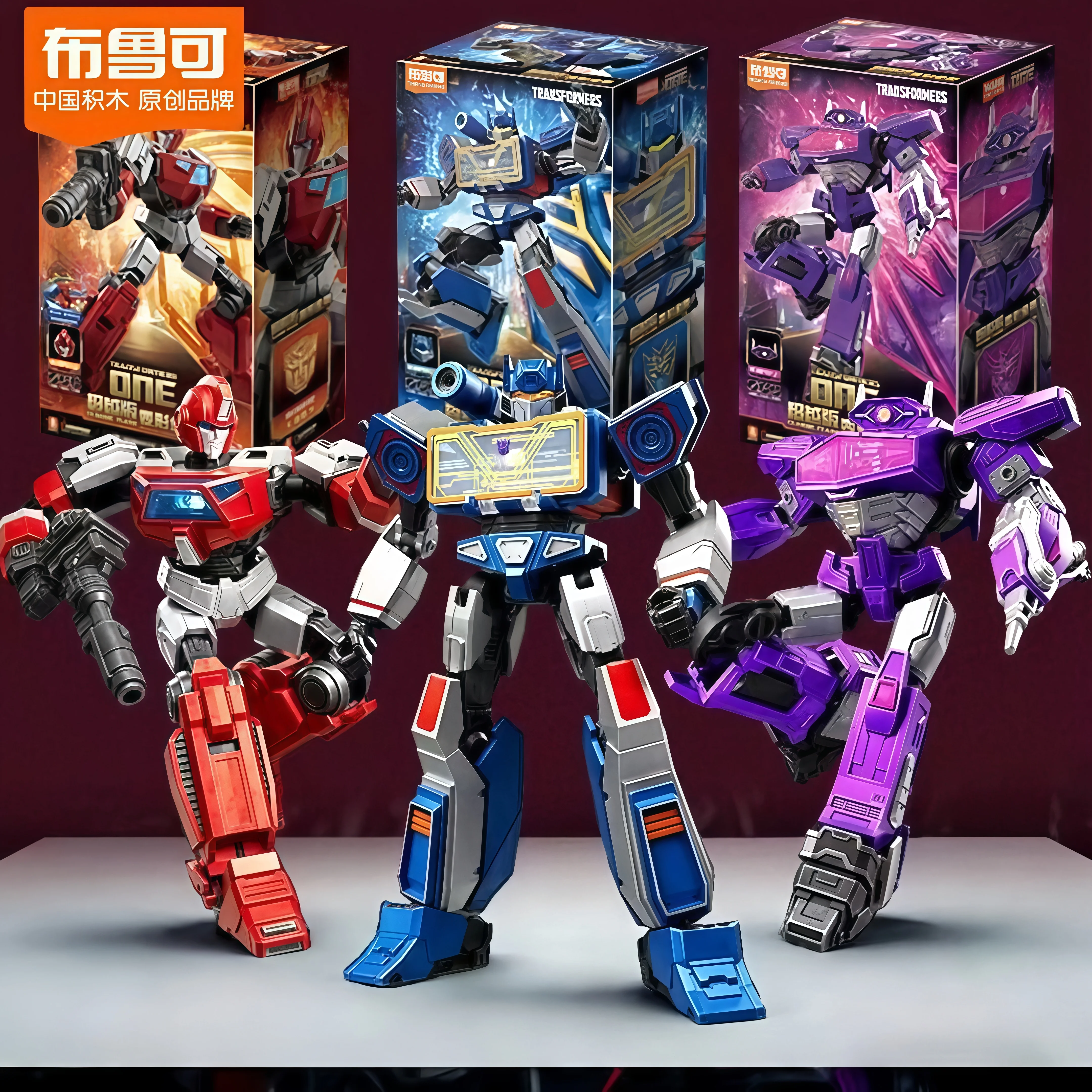 Chaud Original Blokees Transformers une classe classique Soundwave Ironhide Shockwave assemblé figurines modèle mobile Blokees groupe