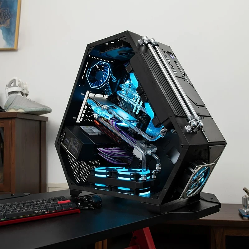 Theme i7 13700K RTX3070Ti Split Water Cooled Host, Desktop