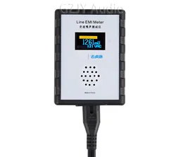 LHY NEW OLED Display Mains Noise Tester EMI Measuring Instrument Broadband AC Power Supply Ripple Analyzer line EMI Meter